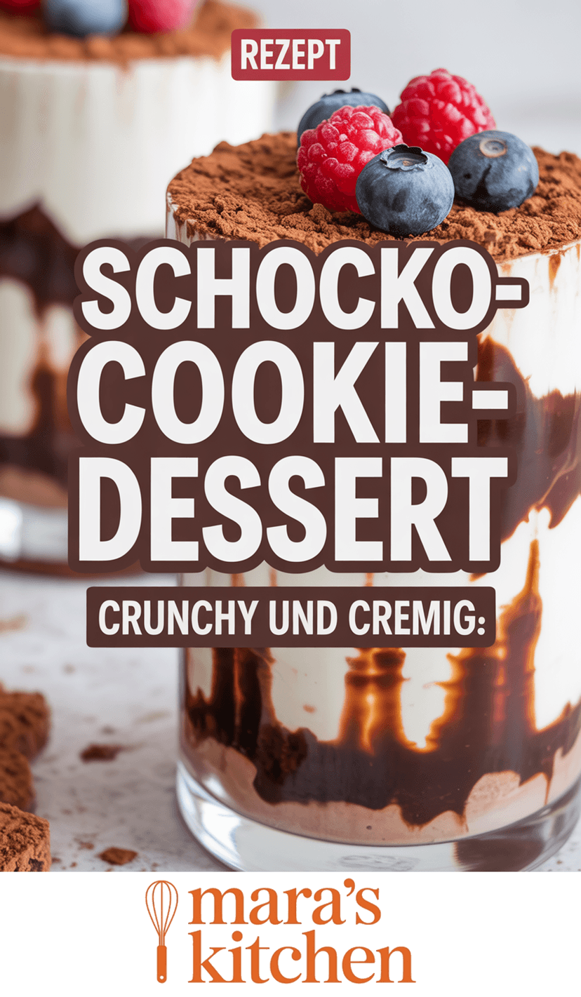 Schoko-Cookie-Dessert - Dessert Rezept