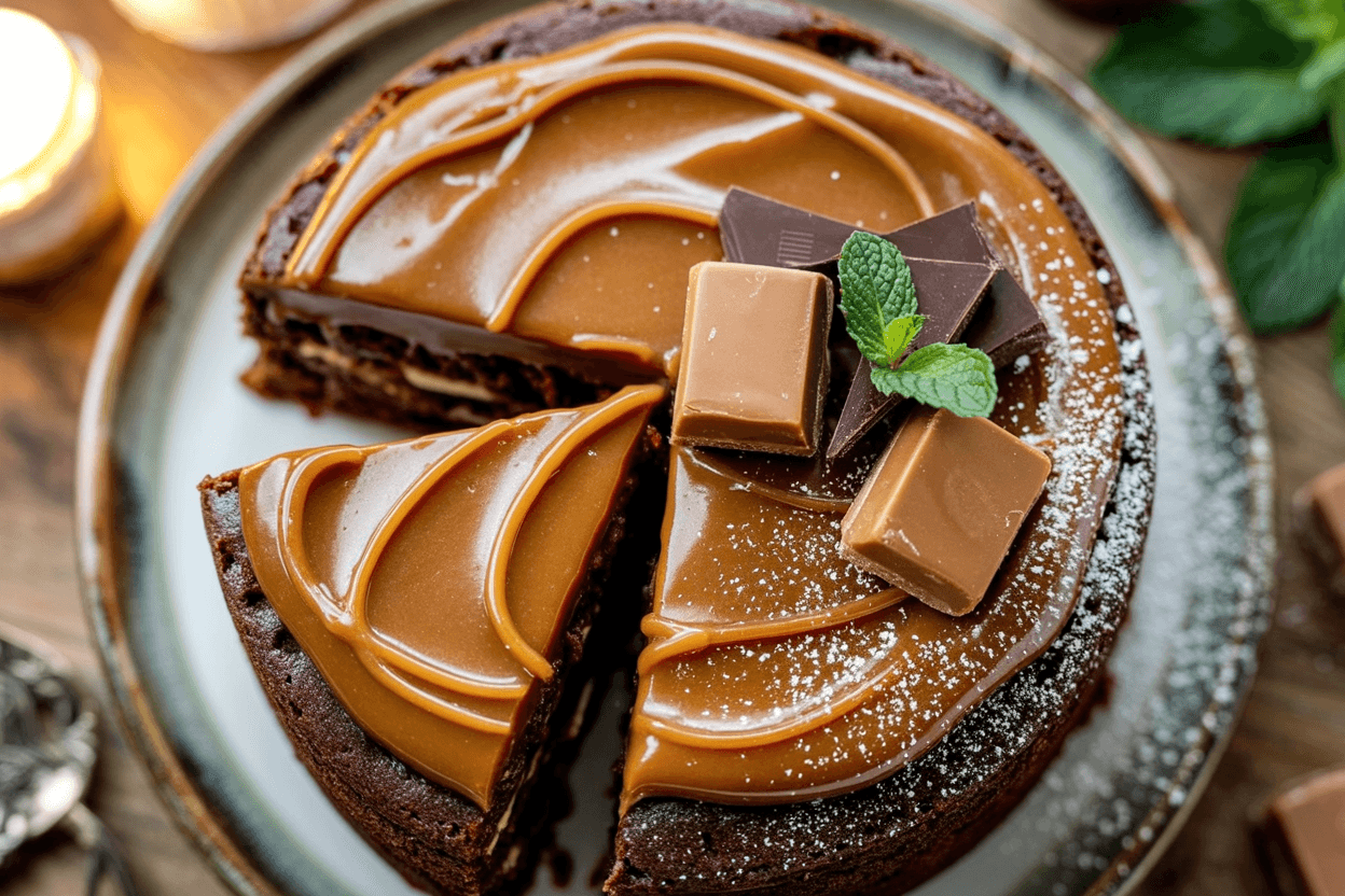 Schokoladentraum deluxe: Karamell Torte für Genießer