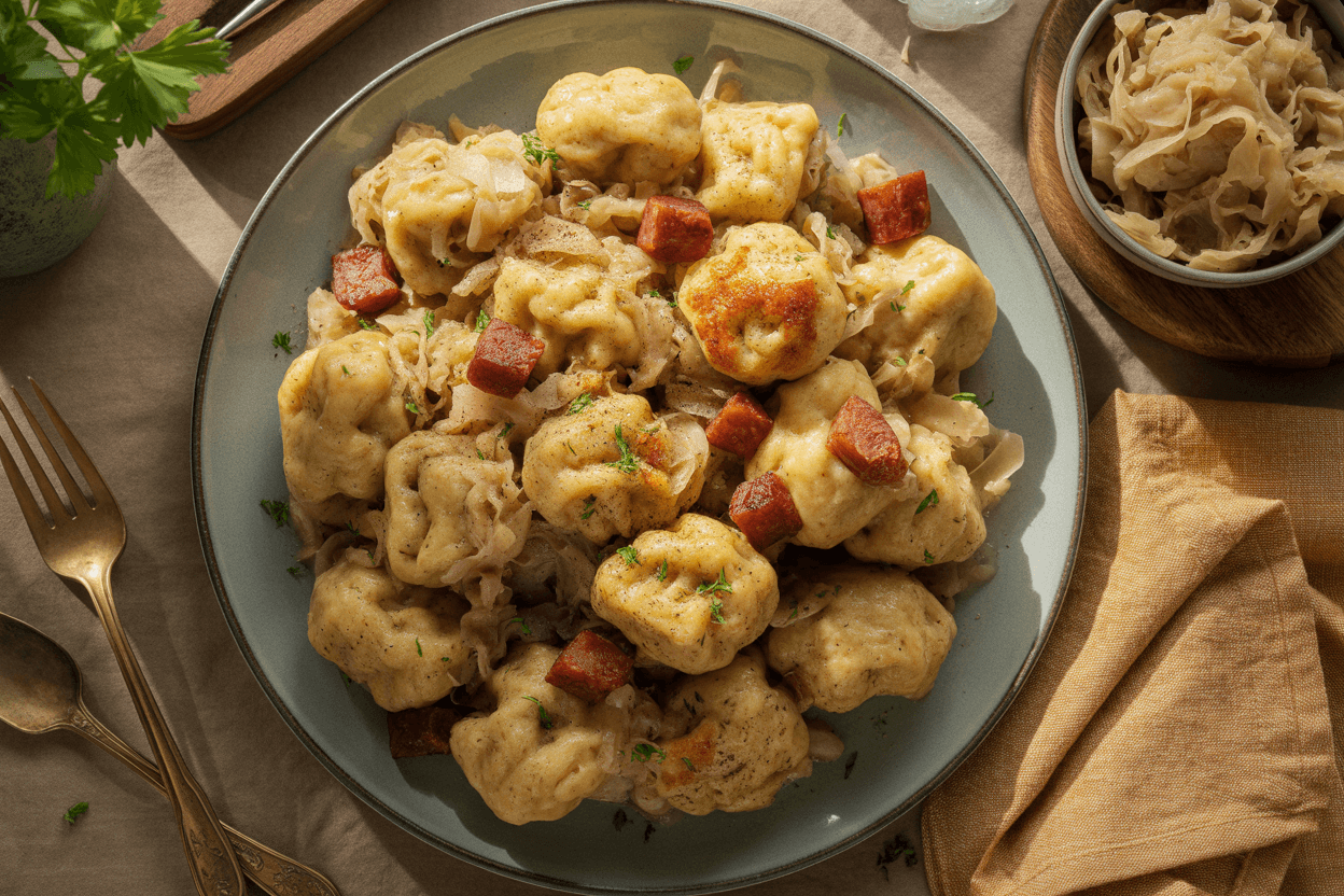 Schupfnudeln mit Kraut