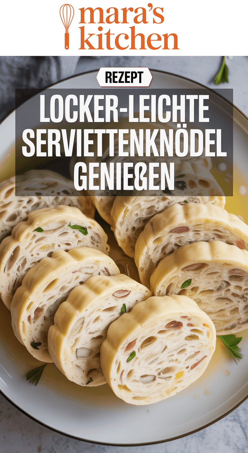 Serviettenknödel - Beilage Rezept
