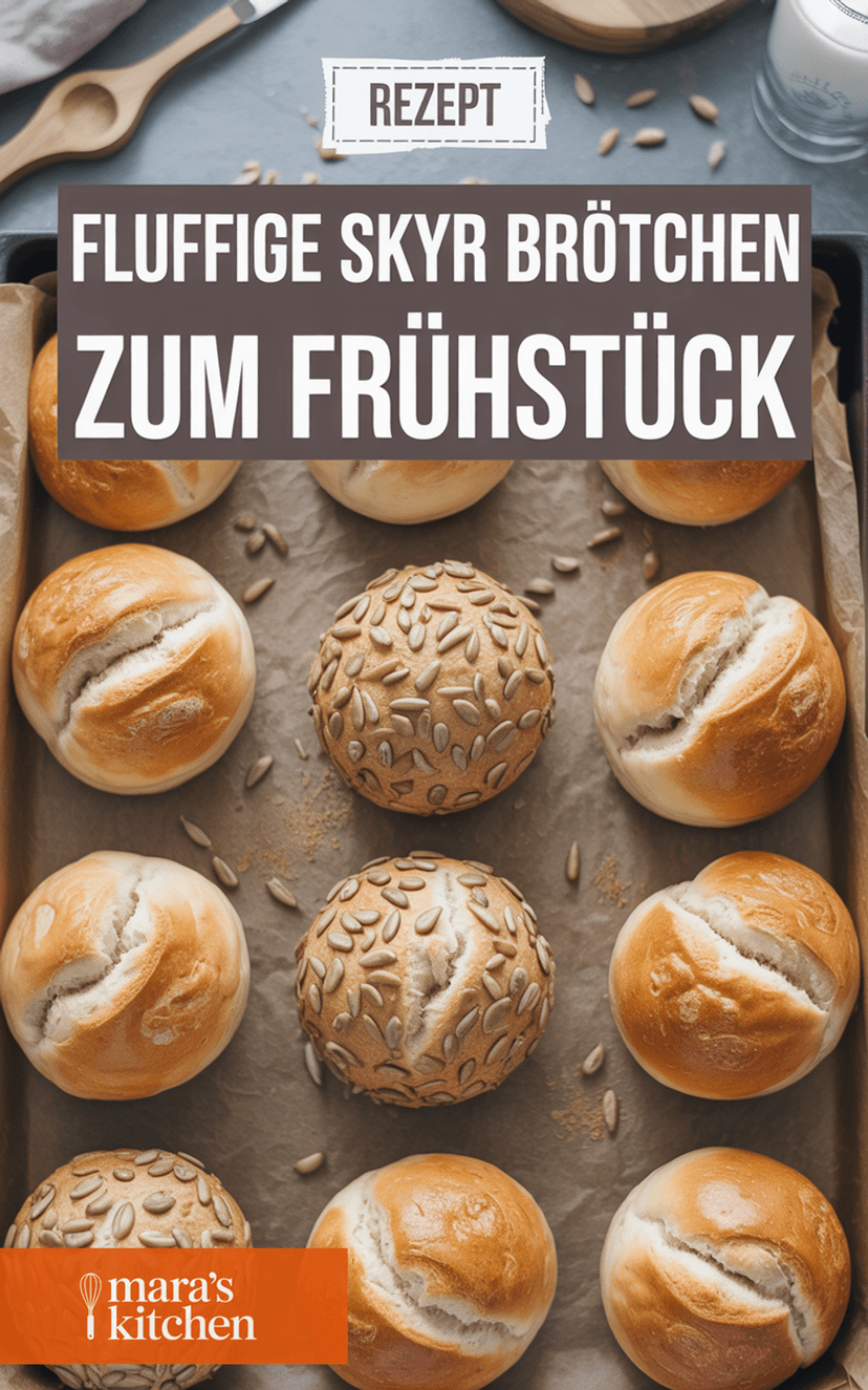 Skyr Brötchen - Frühstück Rezept