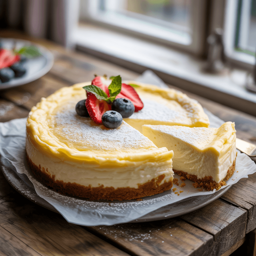 Skyr Kuchen ohne Boden