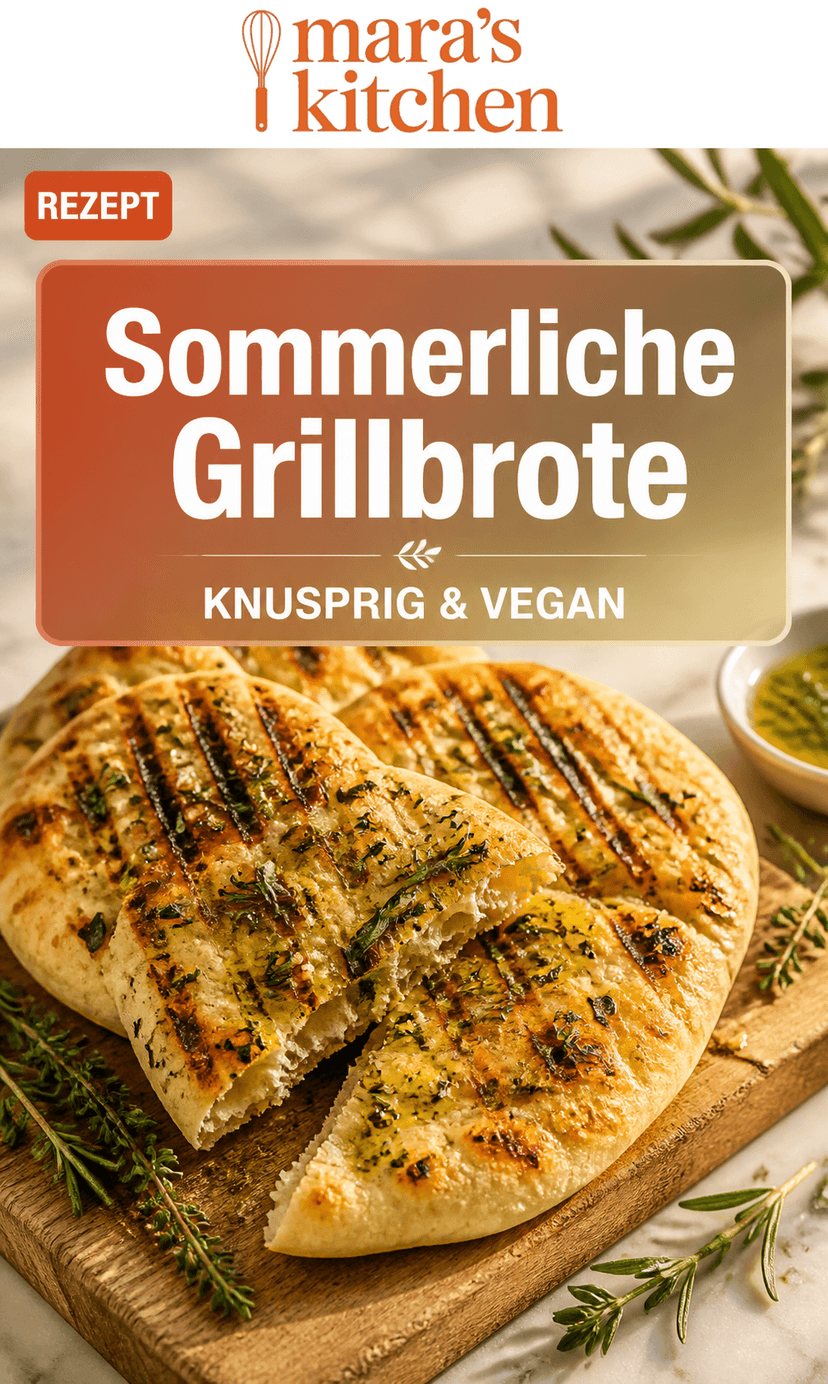 Sommerliche Grillbrote: knusprig, vegan & unwiderstehlich frisch - Beilage Rezept
