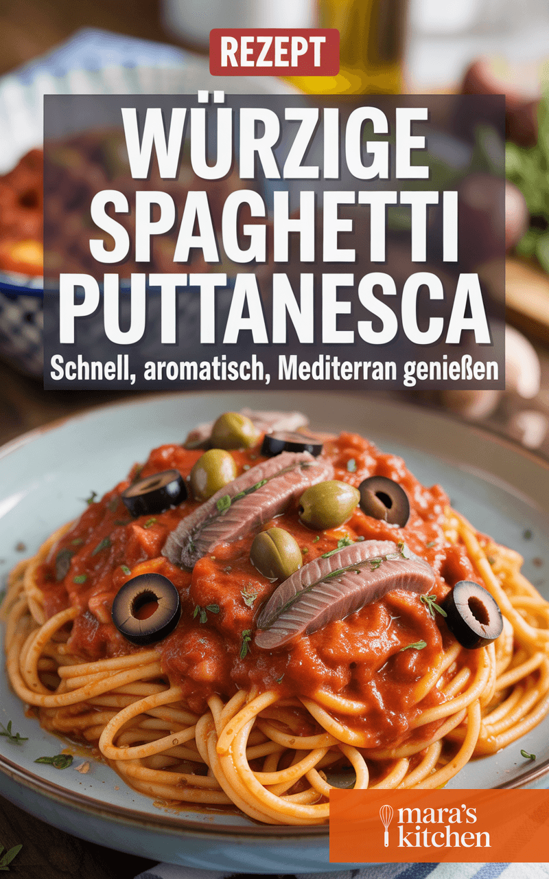 Spaghetti alla Puttanesca - Hauptgericht Rezept