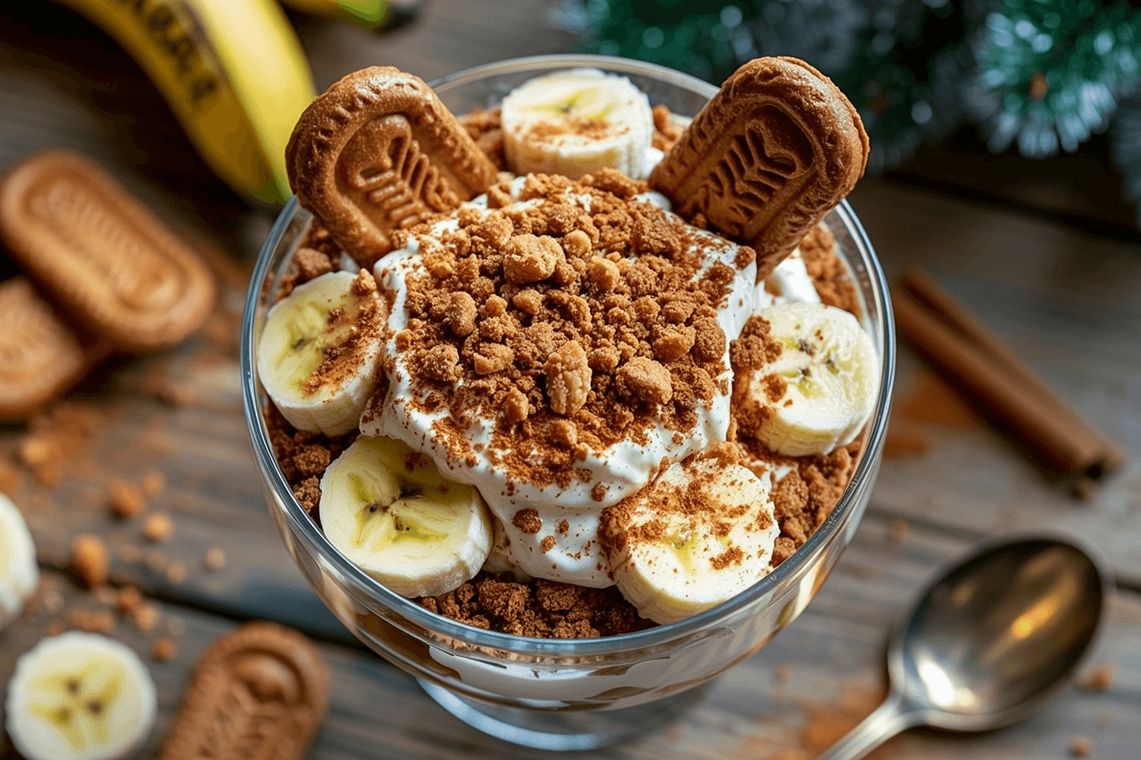 Spekulatius-Bananen-Dessert