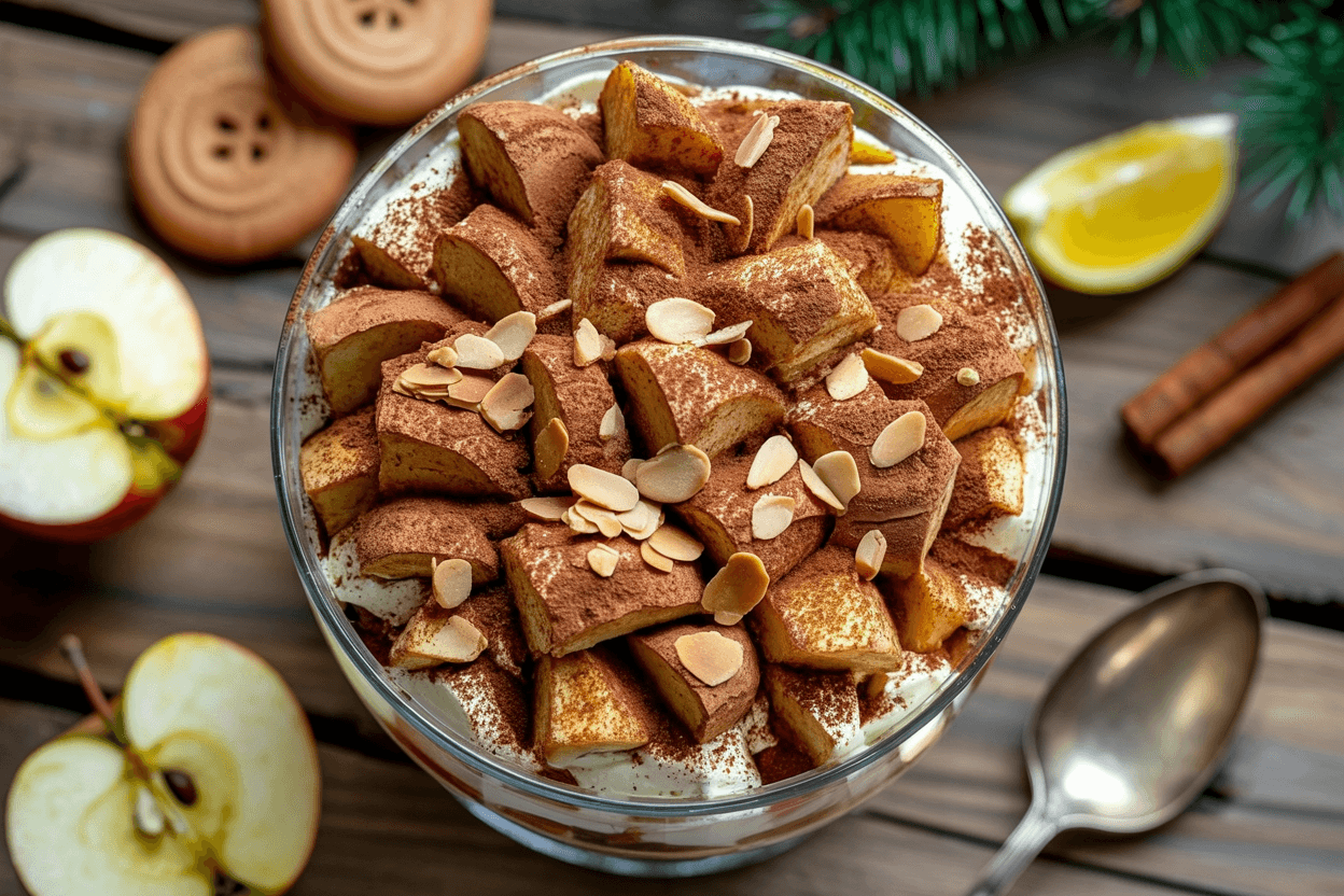 Spekulatius-Bratapfel-Tiramisu