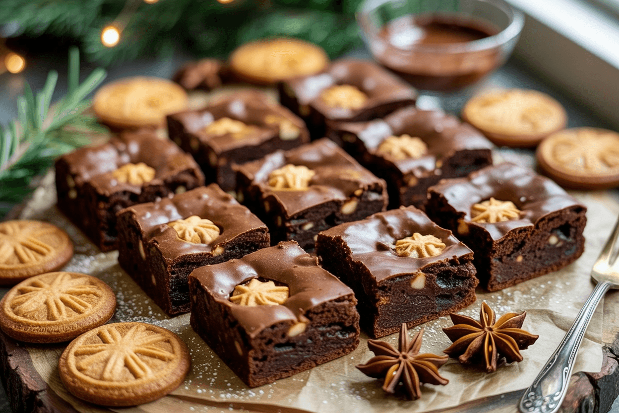 Spekulatius-Brownies
