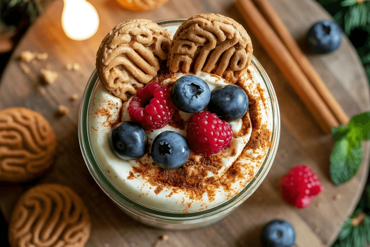 Spekulatius-Dessert im Glas