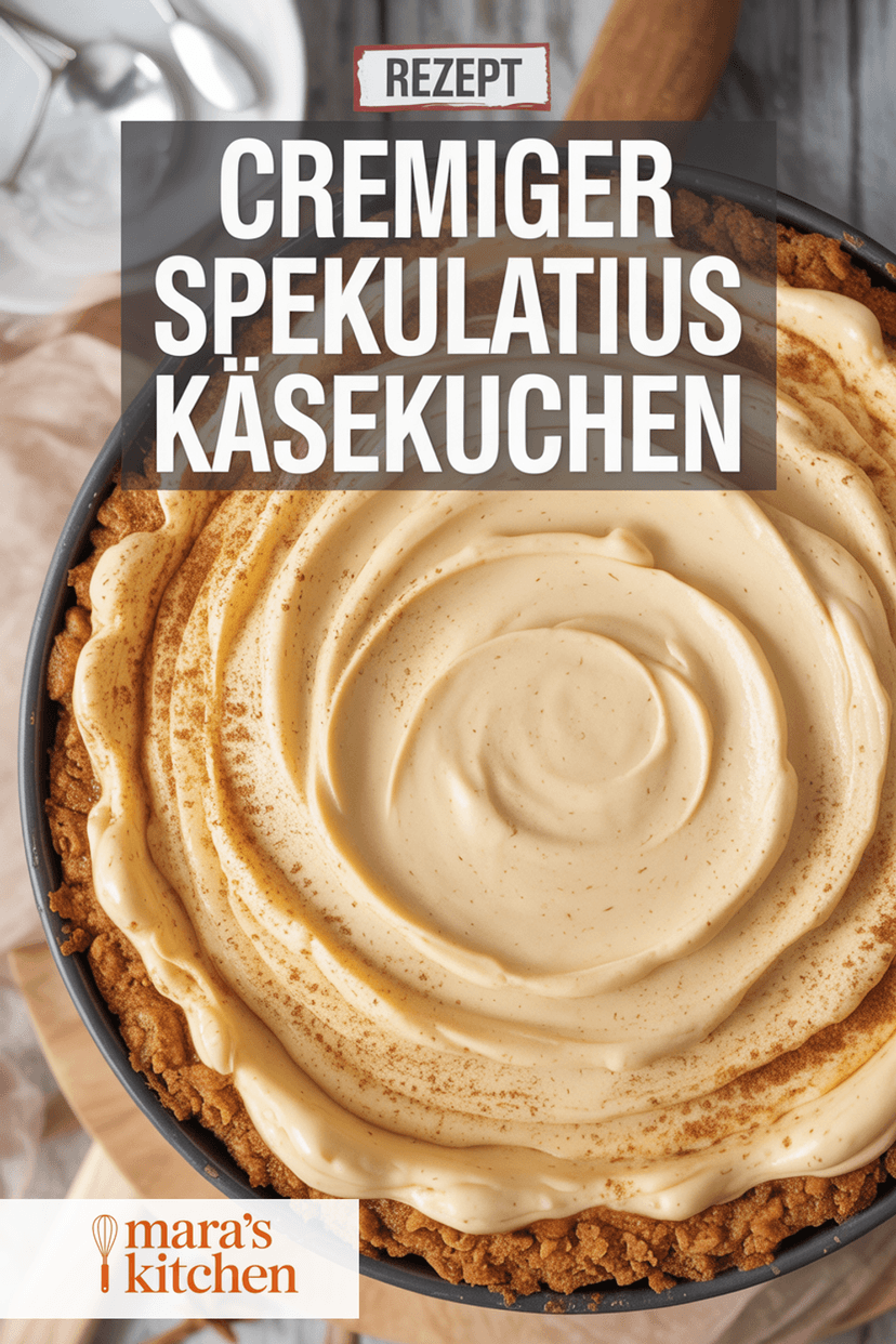 Spekulatius Käsekuchen - Kuchen Rezept