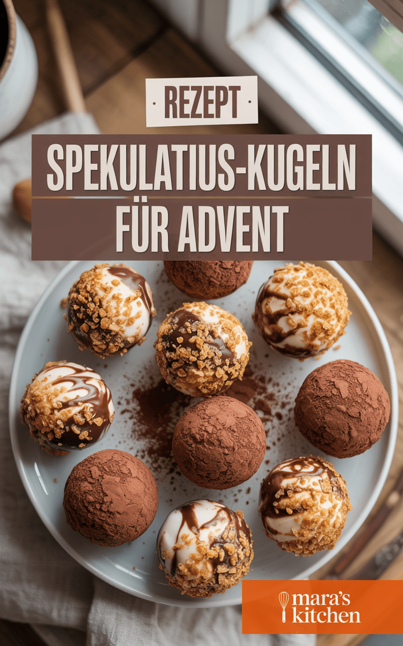 Spekulatius-Kugeln - Dessert Rezept