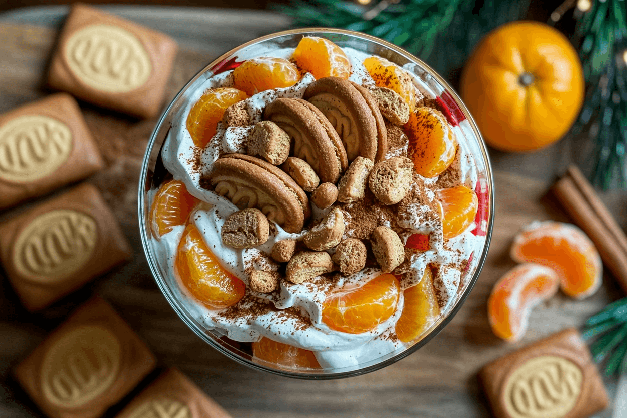 Spekulatius-Mandarinen-Dessert