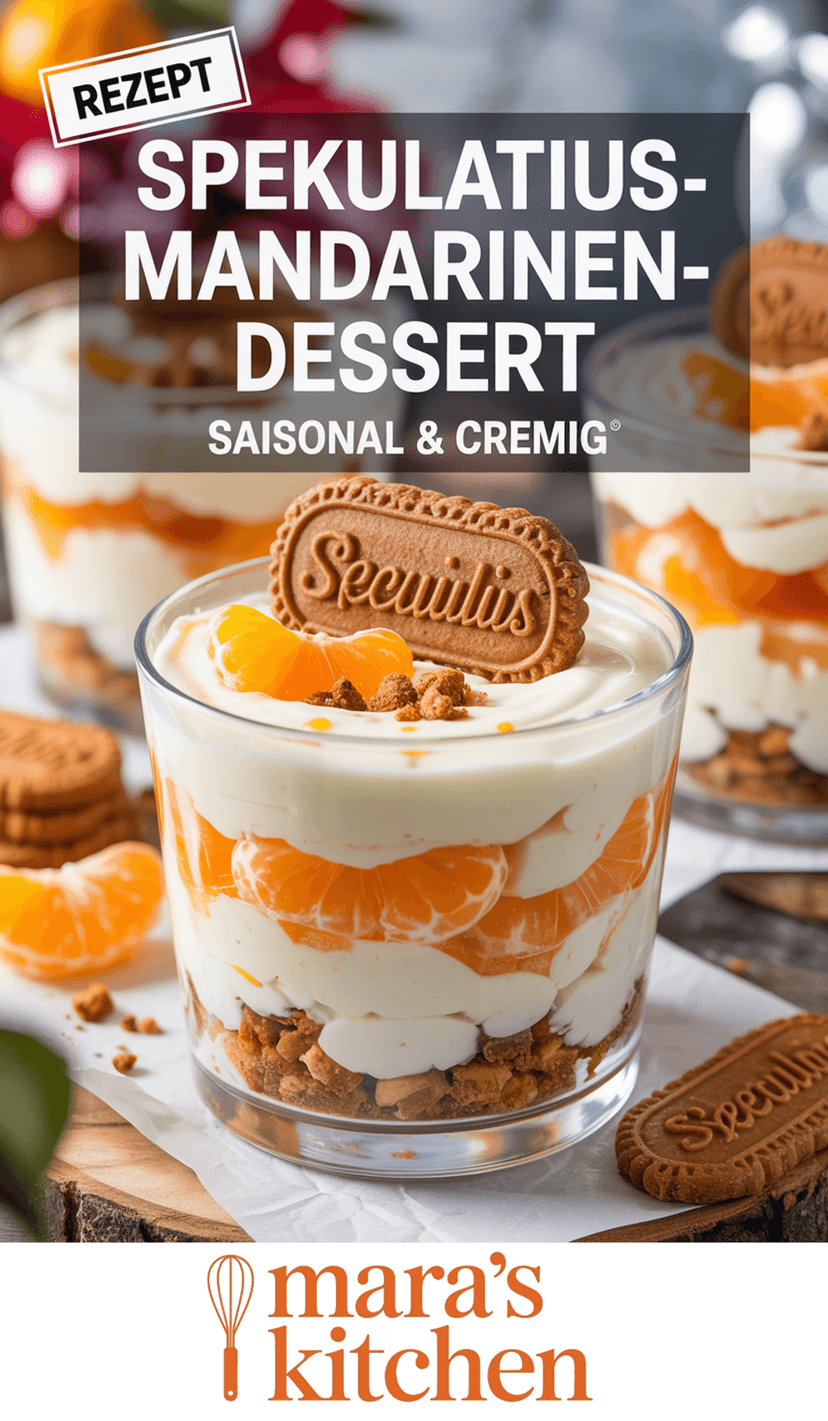 Spekulatius-Mandarinen-Dessert - Dessert Rezept