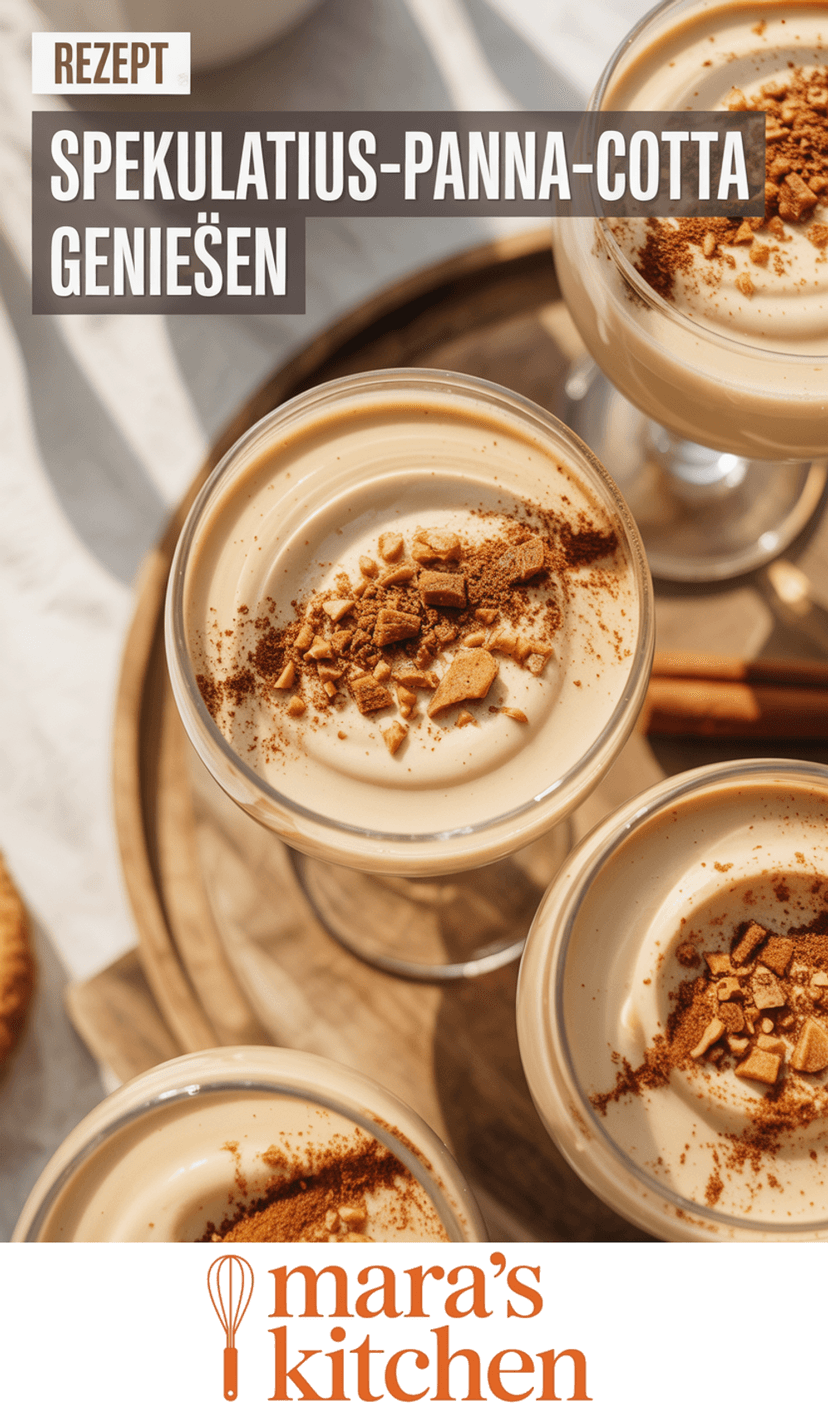 Spekulatius-Panna-Cotta - Dessert Rezept