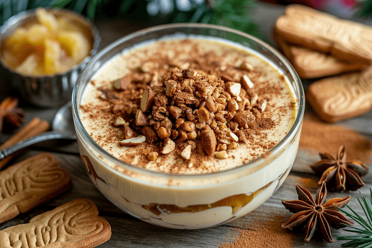 Spekulatius-Pudding-Dessert