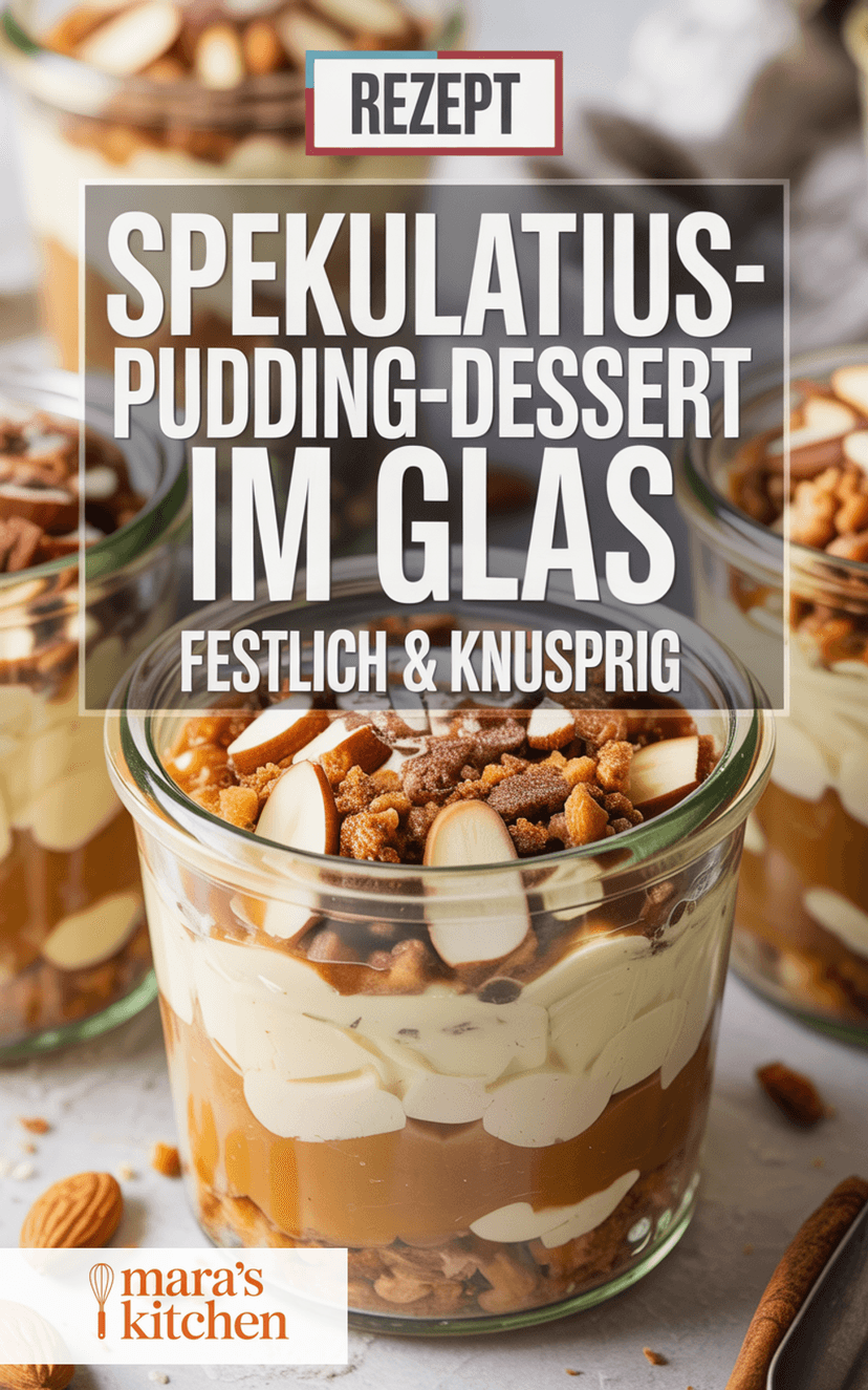 Spekulatius-Pudding-Dessert - Dessert Rezept