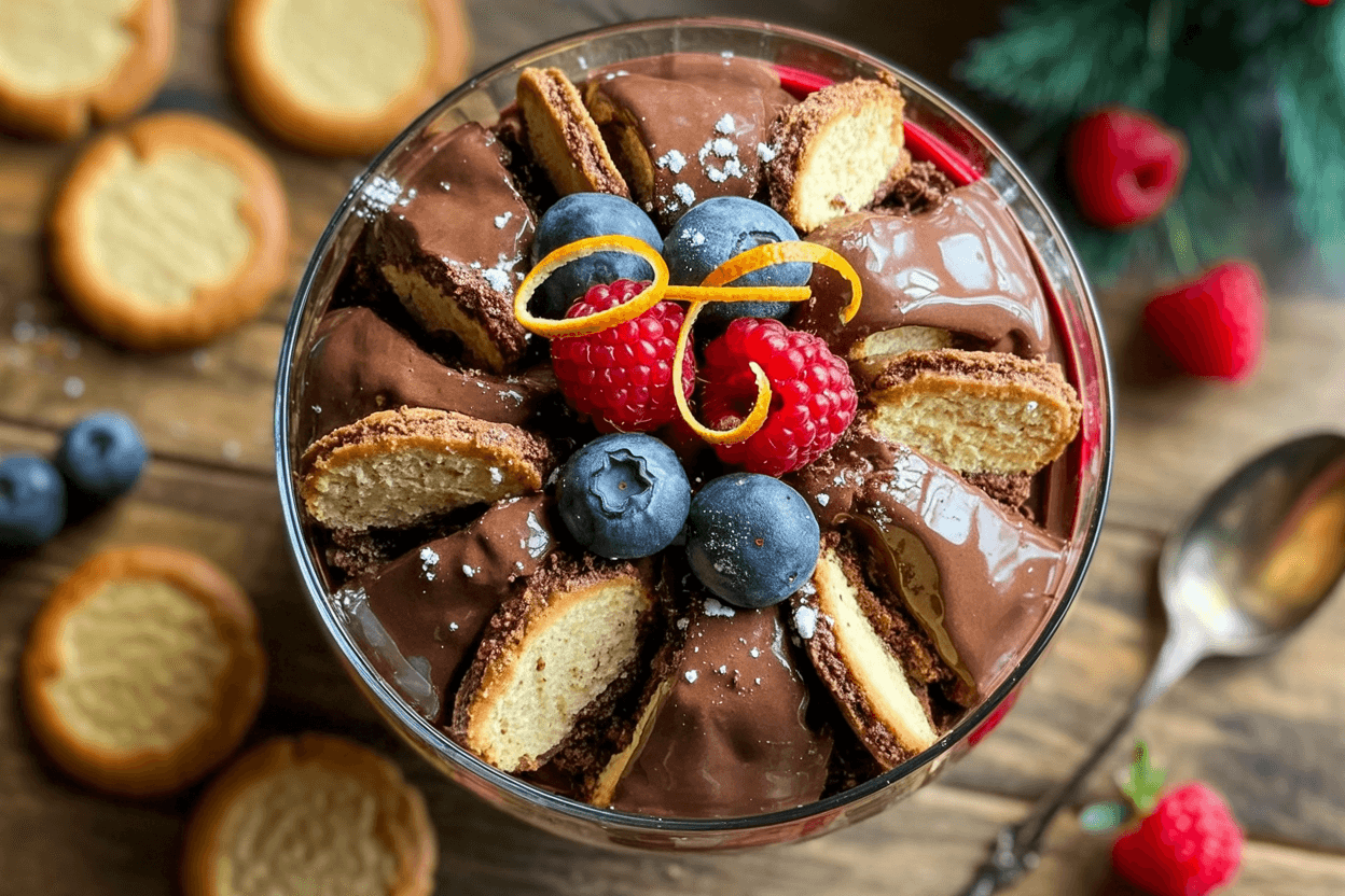 Spekulatius-Schoko-Trifle