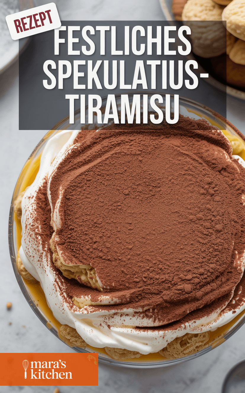 Spekulatius-Tiramisu mit Orangen - Dessert Rezept