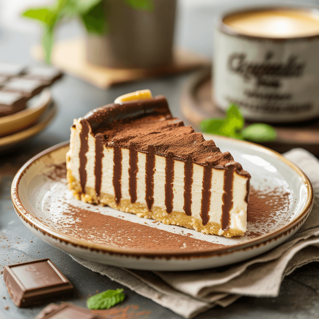 Stracciatella Käsekuchen