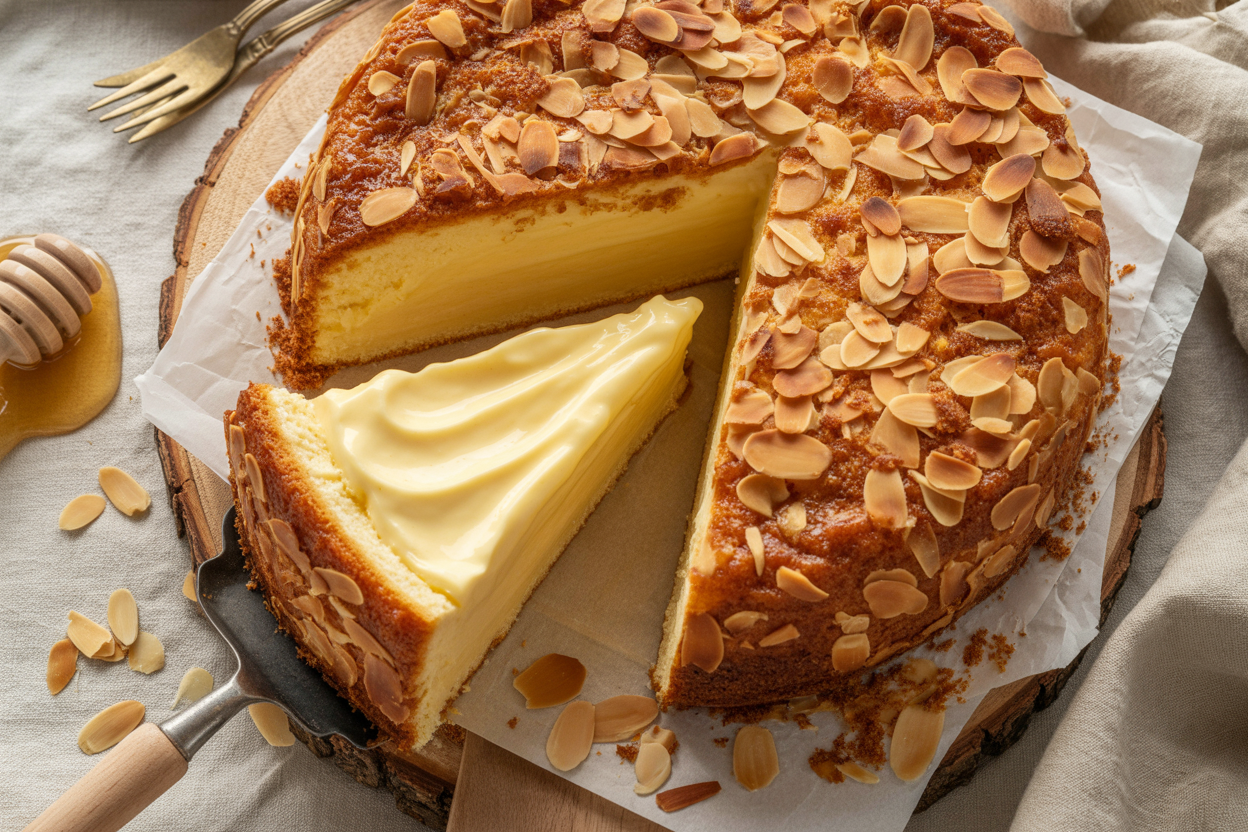 Traditioneller Bienenstich