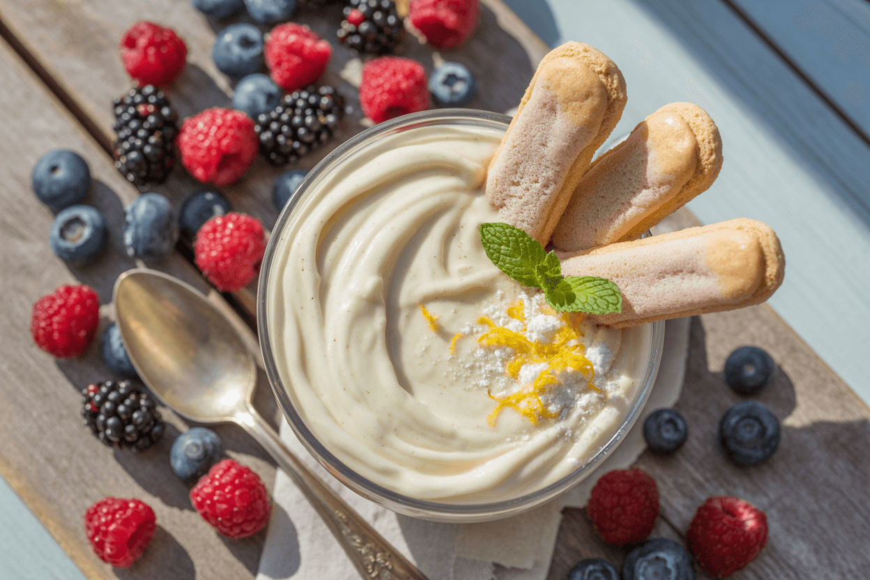 Vanille-Mascarpone-Dessert