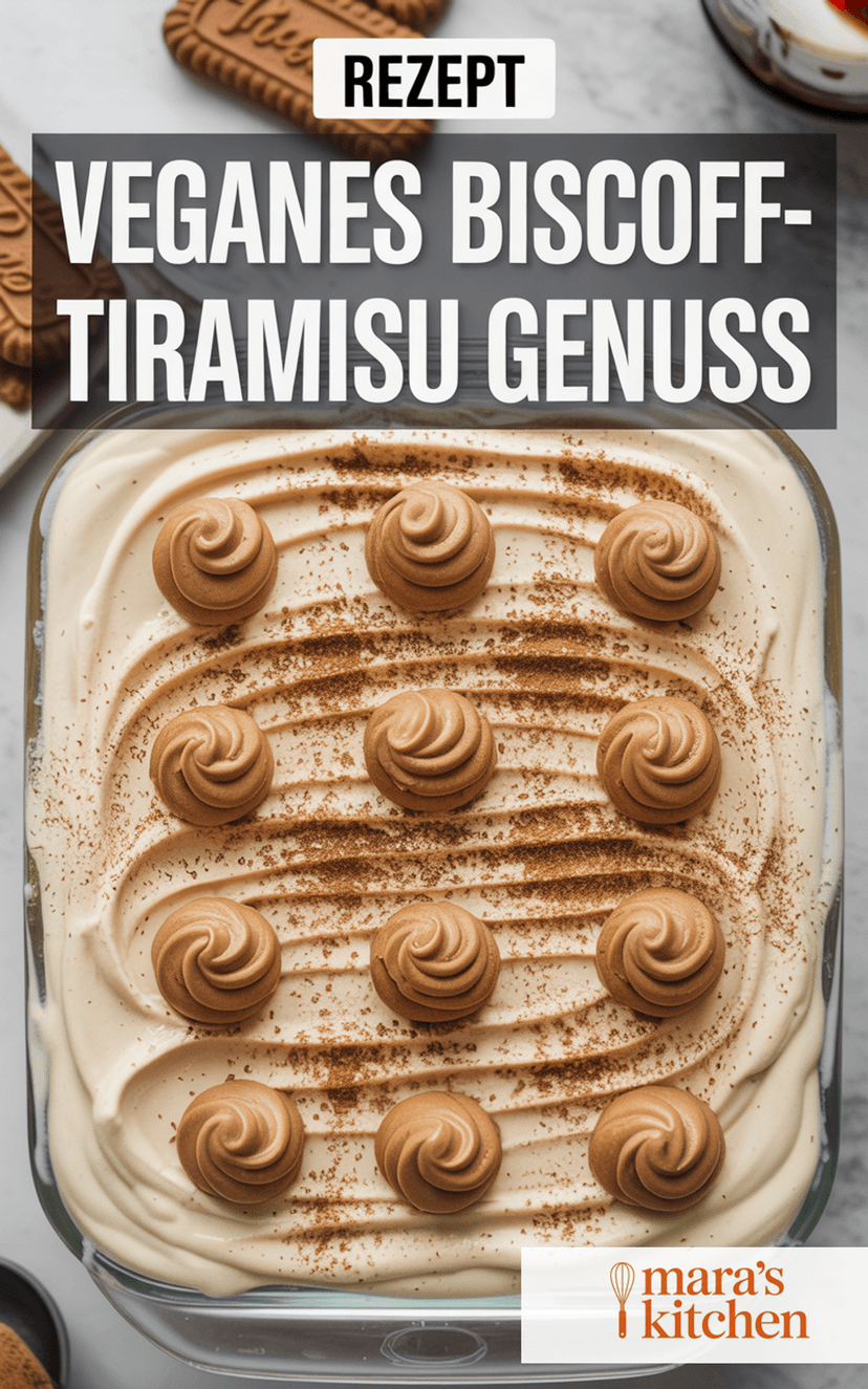 Veganes Biscoff-Tiramisu - Dessert Rezept