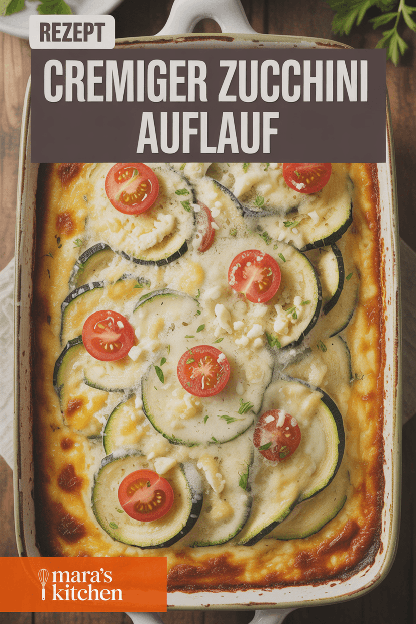 Vegetarischer Zucchini Auflauf - Hauptgericht Rezept