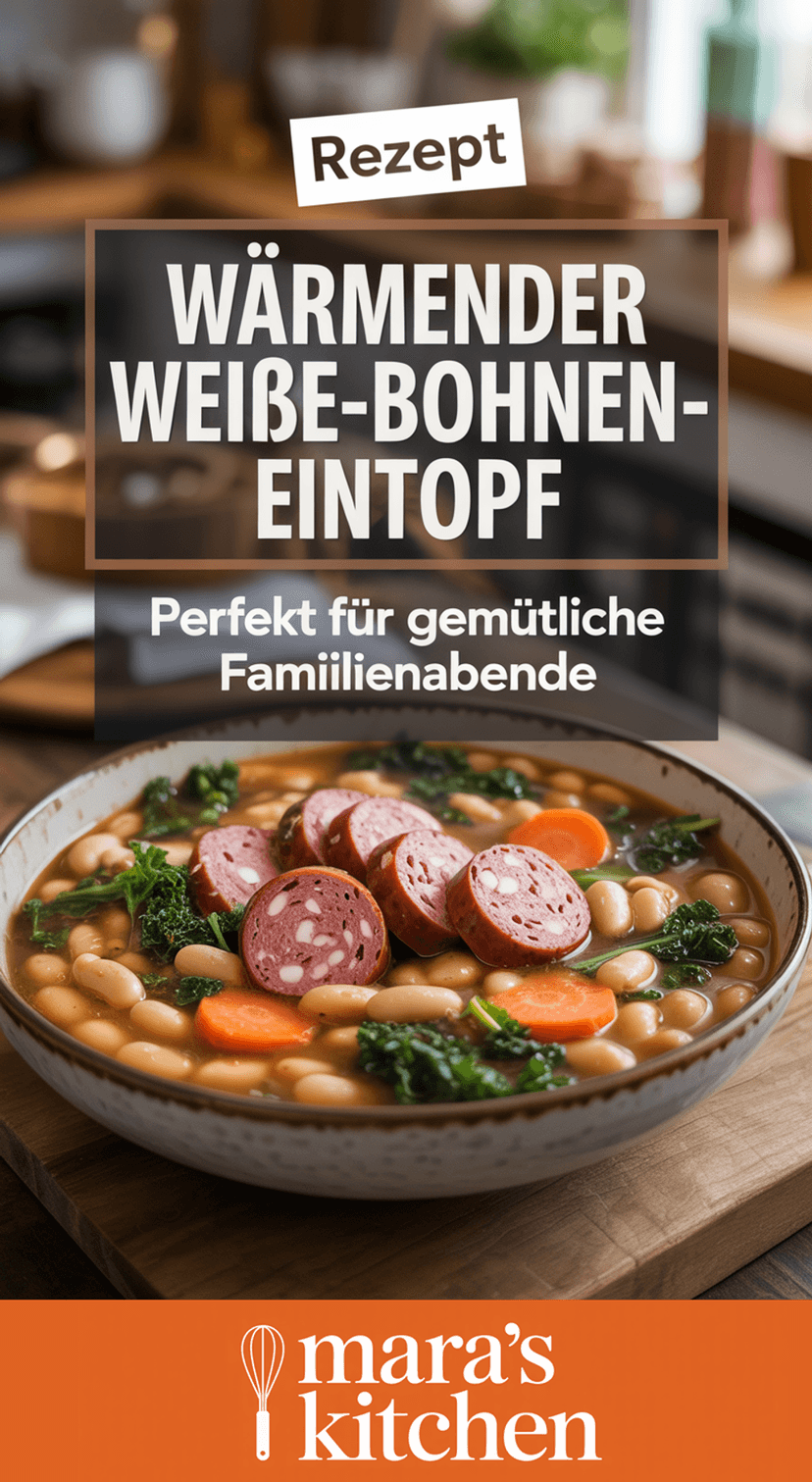 Weiße-Bohnen-Eintopf mit Grünkohl und Mettwurst - Suppe & Eintopf Rezept
