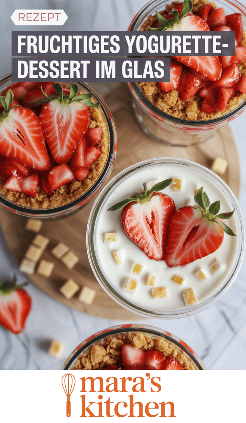 Yogurette-Dessert im Glas - Dessert Rezept