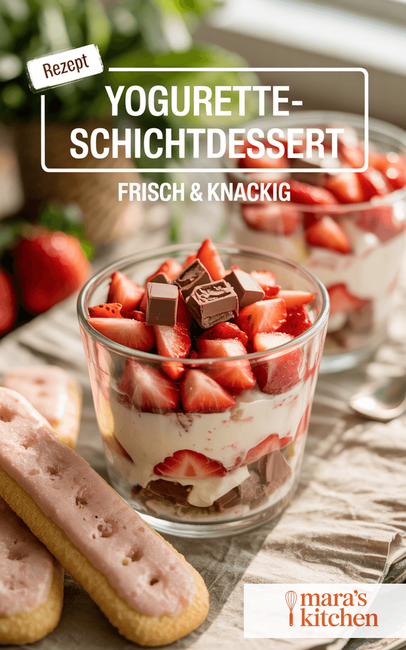 Yogurette-Schichtdessert - Dessert Rezept
