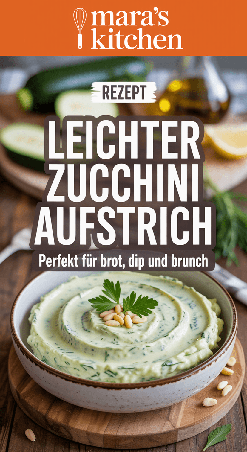 Zucchini Aufstrich - Beilage Rezept