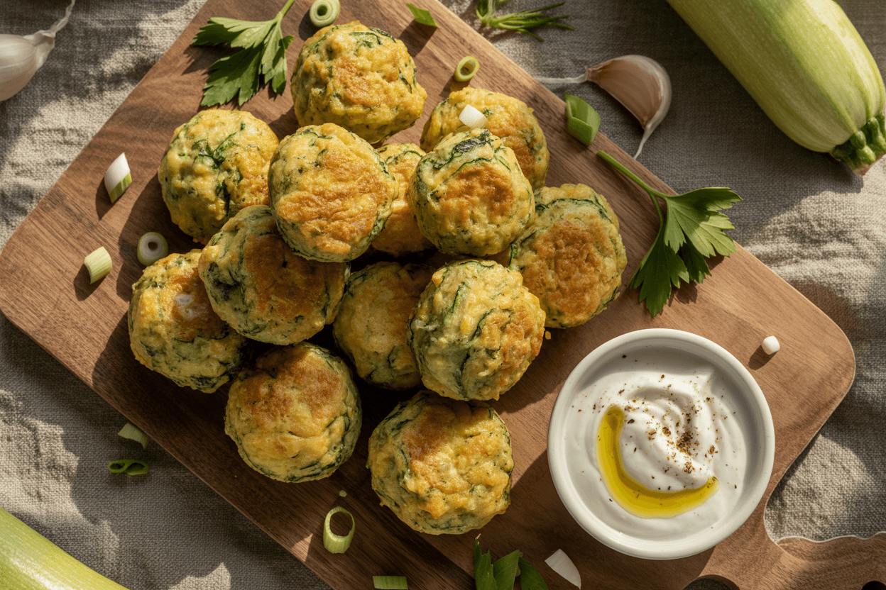 Zucchini Bällchen
