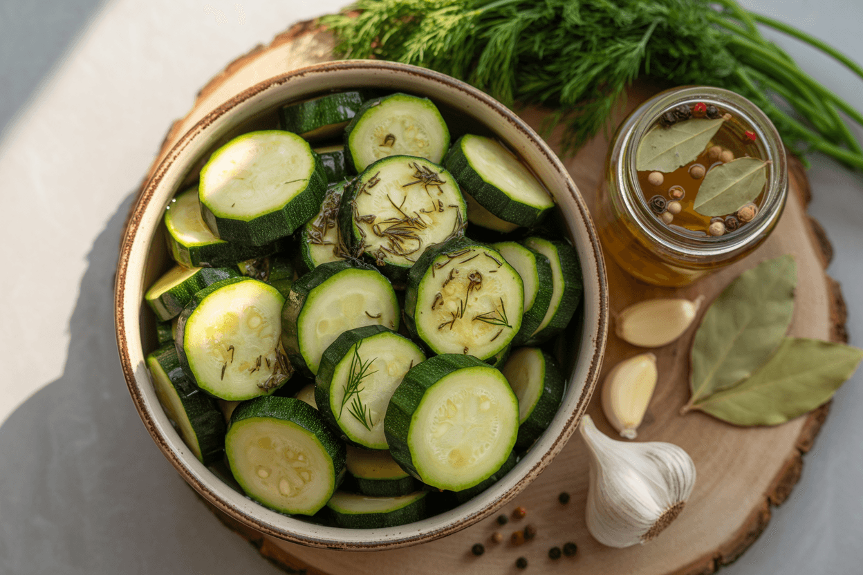 Zucchini Fermentieren – Knackiges Gemüse einfach selber machen