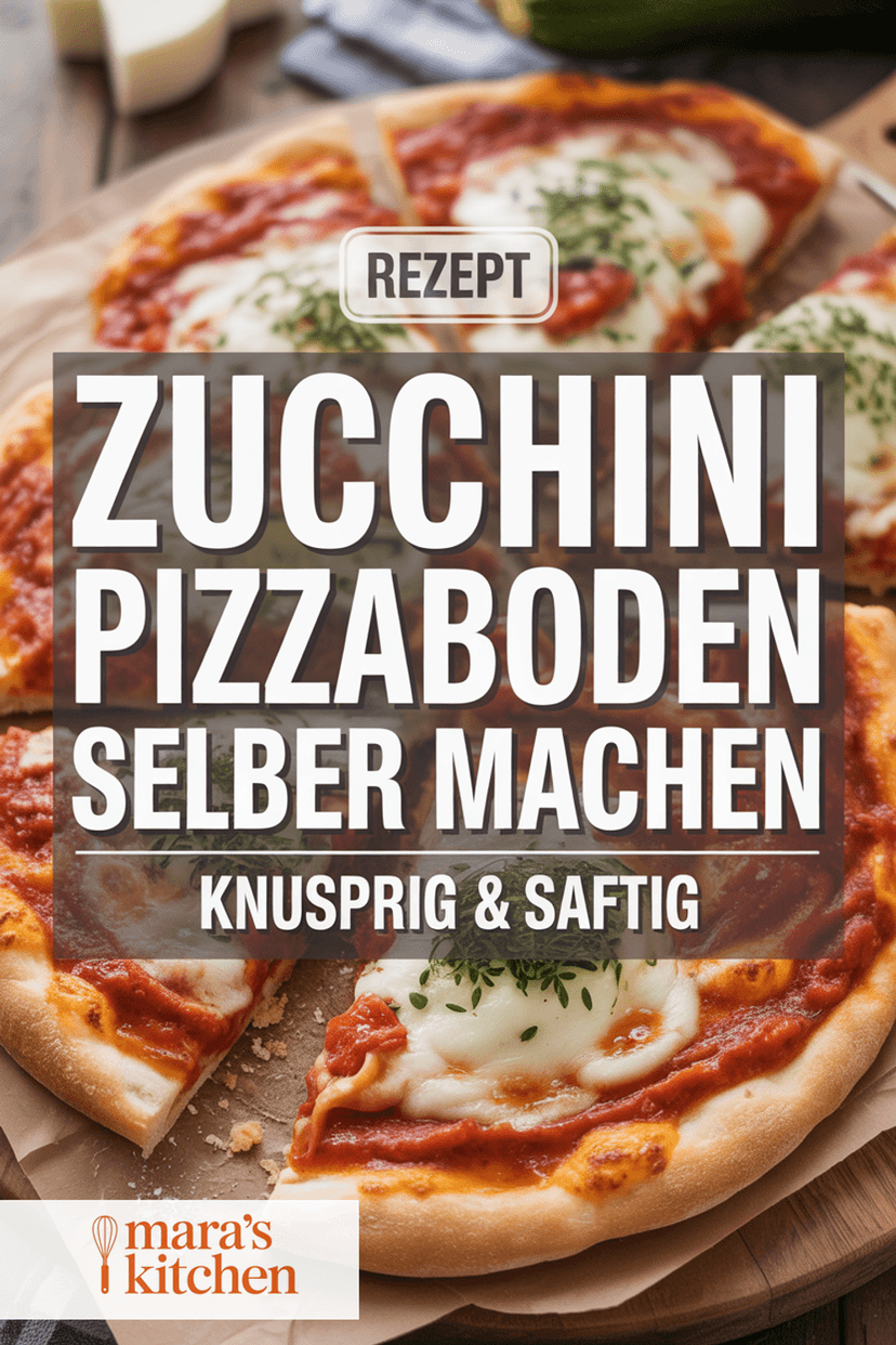 Zucchini Pizzaboden - Hauptgericht Rezept