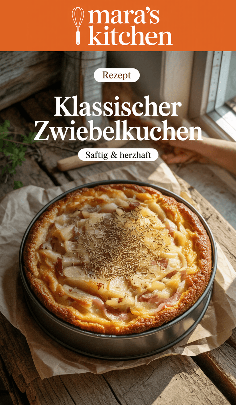 Zwiebelkuchen - Kuchen Rezept