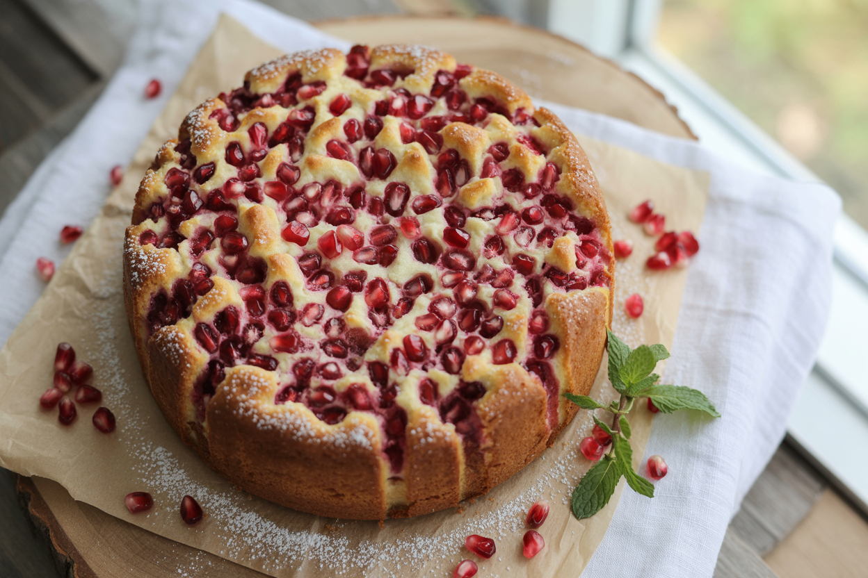 Granatapfel Kuchen