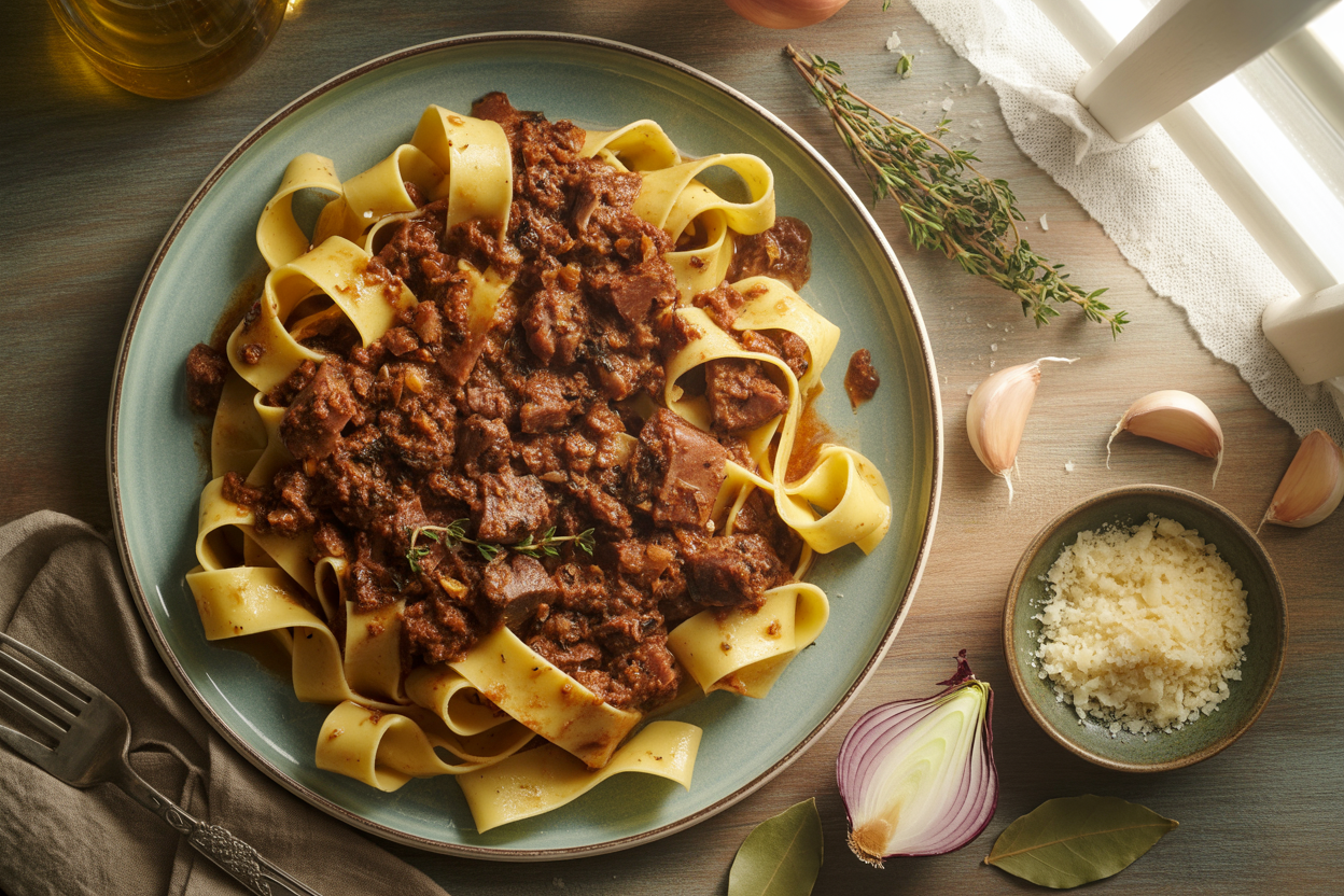 Pappardelle al Cinghiale